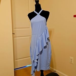 1X Very light blue dress NWOT